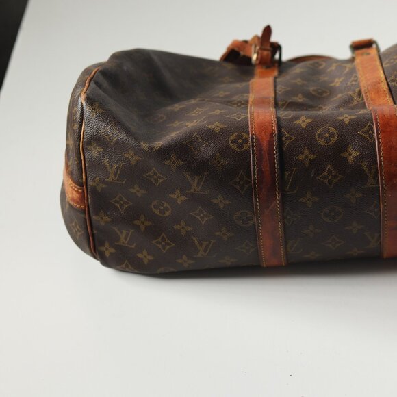 SOLD_Well-loved well-traveled Louis Vuitton monogram duffle bag ISO new home - Picture 12 of 15